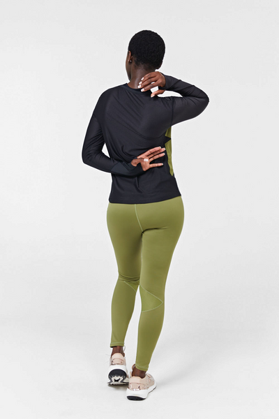 I-envy sport Agra leggings - Khaki Green