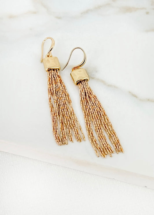 Envy Gold Tassel Earrings Style 4355/GD/E/F