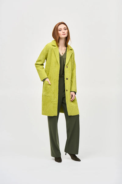 Joseph Ribkoff Notched Collar Coat
233951F24 Wasabi