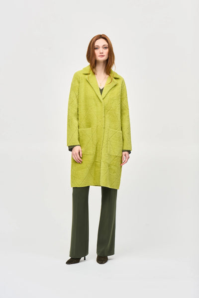 Joseph Ribkoff Notched Collar Coat
233951F24 Wasabi