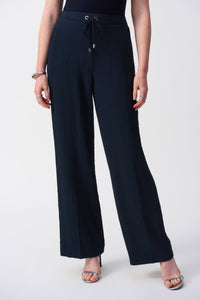 Joseph Ribkoff Seersucker Wide Leg Pull-On Pants
251293