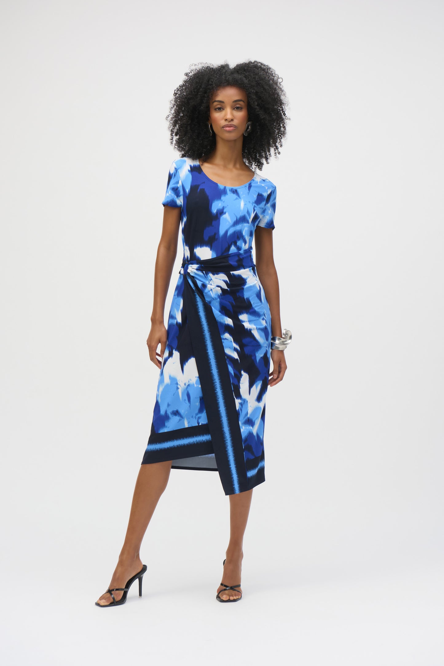 Joseph Ribkoff Silky Tropical Print Sheath Dress
252179