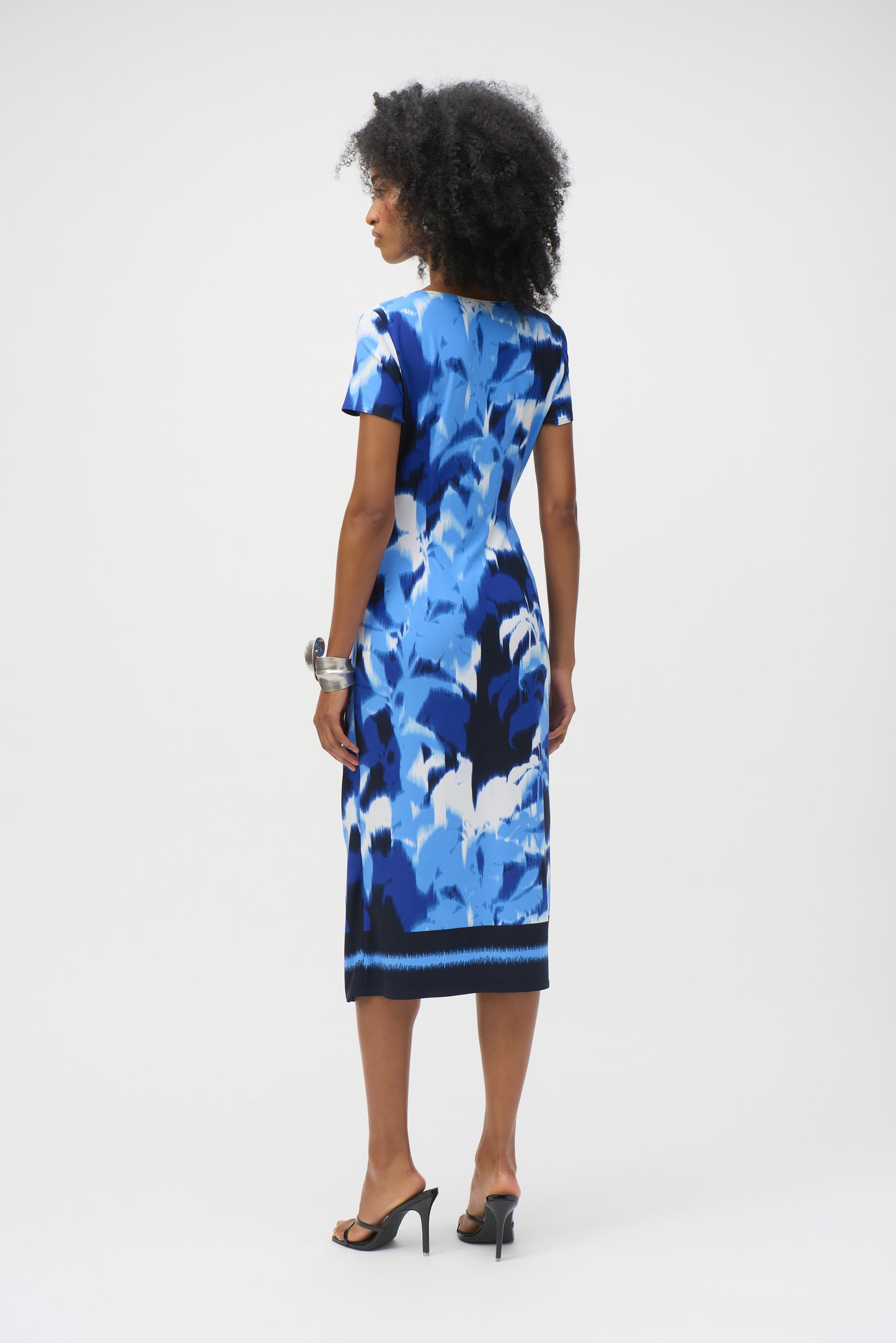 Joseph Ribkoff Silky Tropical Print Sheath Dress
252179