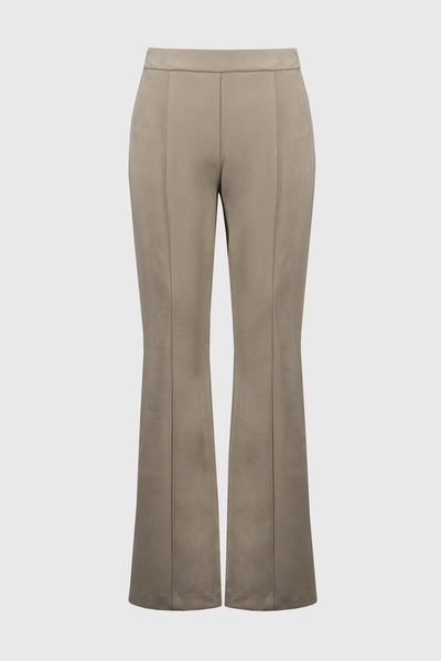 Joseph Ribkoff Scuba Suede Flared Pants
244054 in Latte