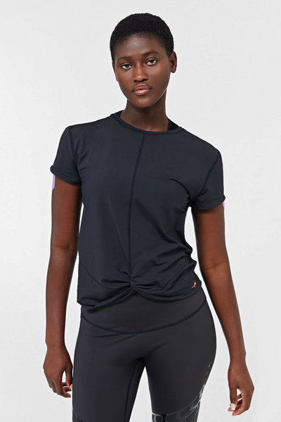 I-envy sport Manama Short Sleeve Top - Black