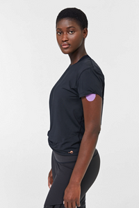 I-envy sport Manama Short Sleeve Top - Black